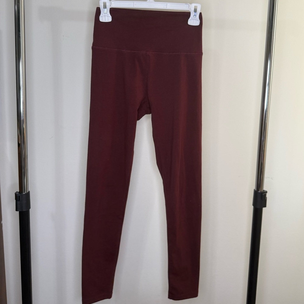 Offline by Aerie OG Maroon High Rise Leggings
